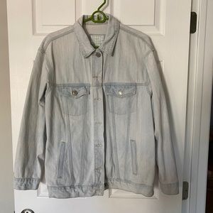 Light washed denim jacket